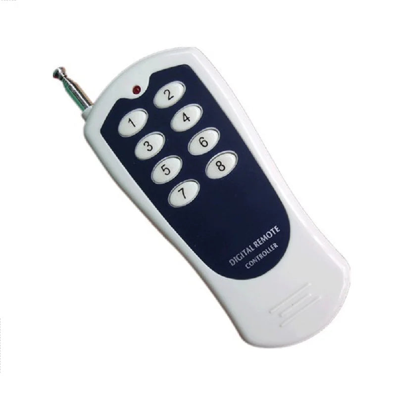 DC12V 24V 8CH 8 Channel Wireless Remote Control LED Light Switch Relay Output Radio RF Transmitter And 315/433 MHz Receiver